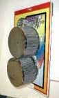 �Washable gauze air filter elements.